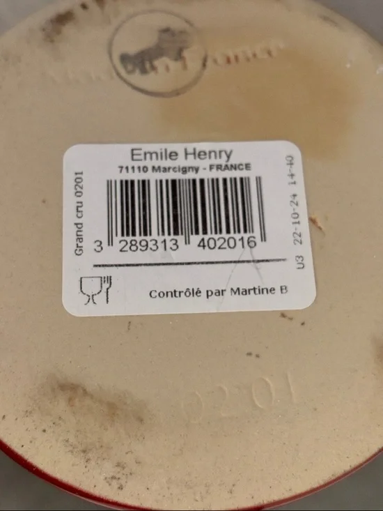 EMILE HENRY Salt Pig in Grand Cru Red - Picture 7 of 7